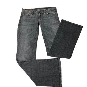 Citizens of Humanity Naomi Stretch Low Waist Flair Dark Wash Flare Jeans